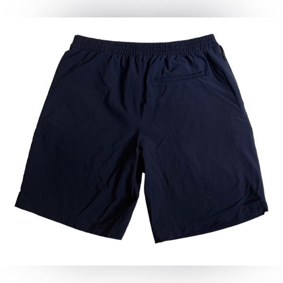 Men’s BANANA REPUBLIC 9” Navy Blue Golf Shorts Size 32 - Picture 2 of 4